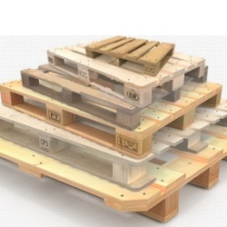 Products from wood for pallets