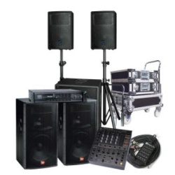 Equipment rent for shows and show business