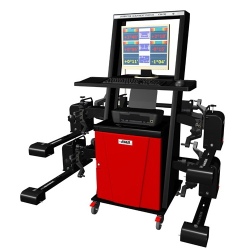 Wheel alignment wheels-optical and laser stands