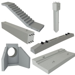 Reinforced-concrete products